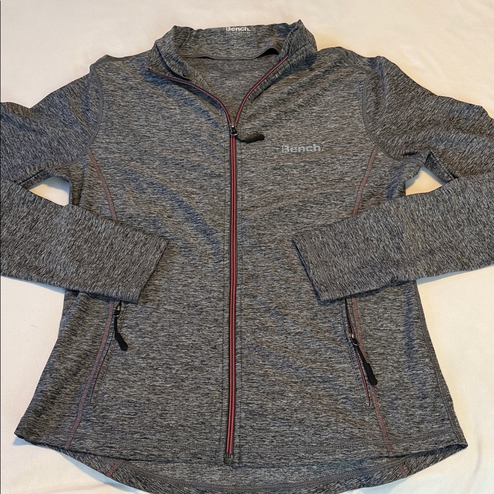 Bench Heather Gray Full-Zip Jacket